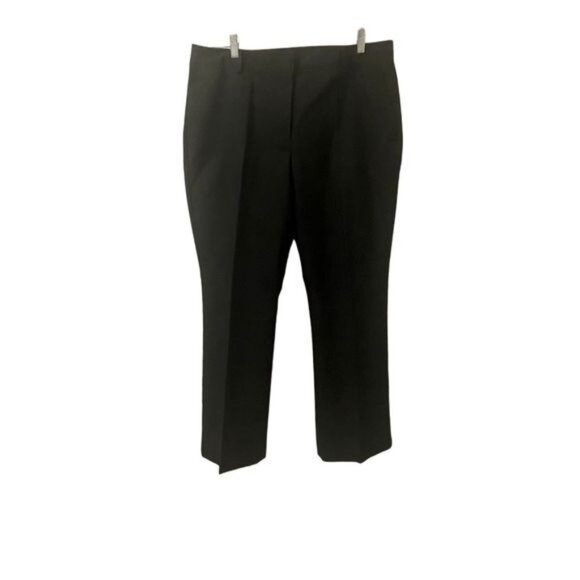 Talbots Women's Black Dress Pants Zip Closure Work Sz 16 Classic Professional - Picture 2 of 10